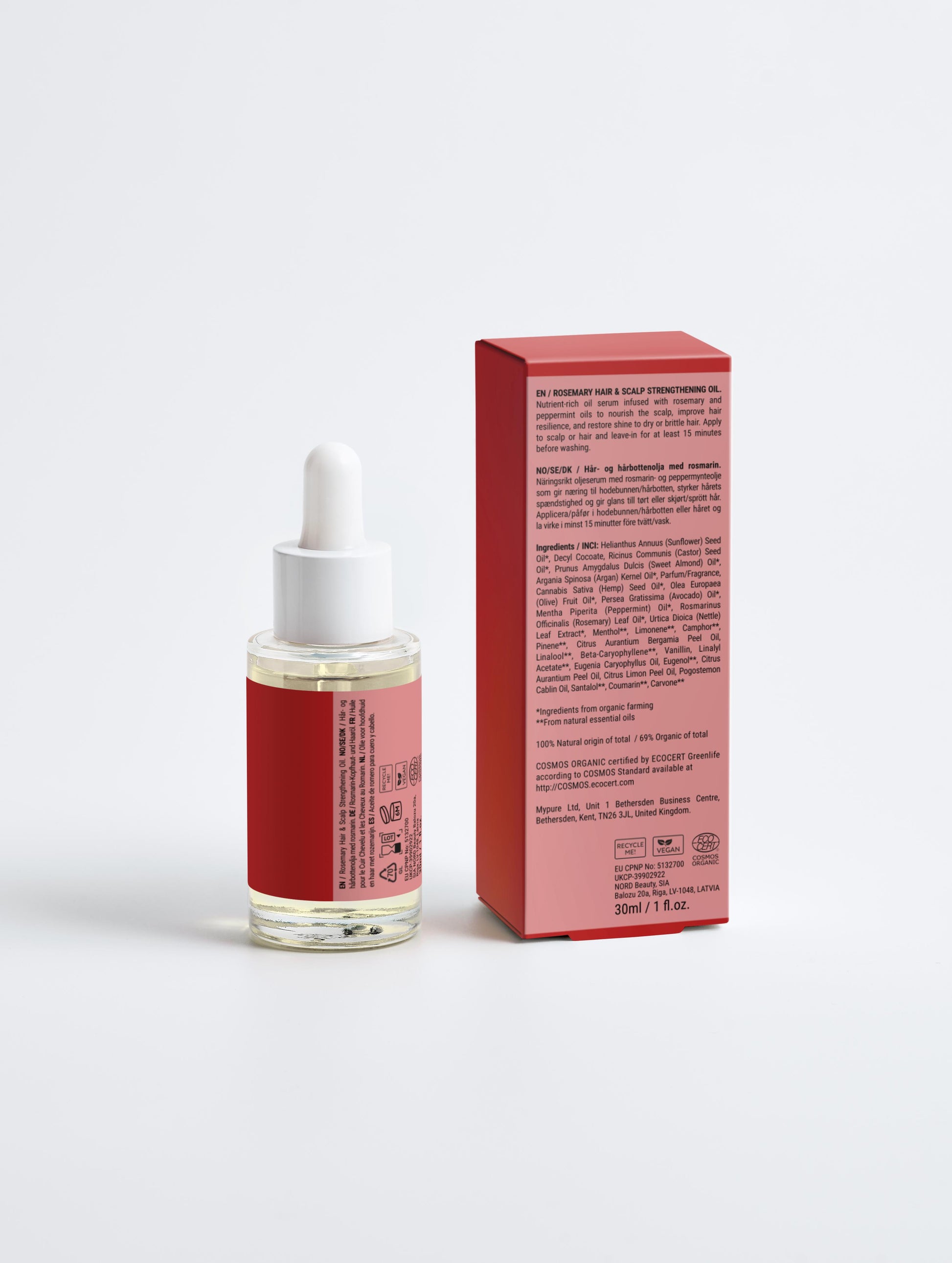 Rosemary Hair & Scalp Strengthening Oil