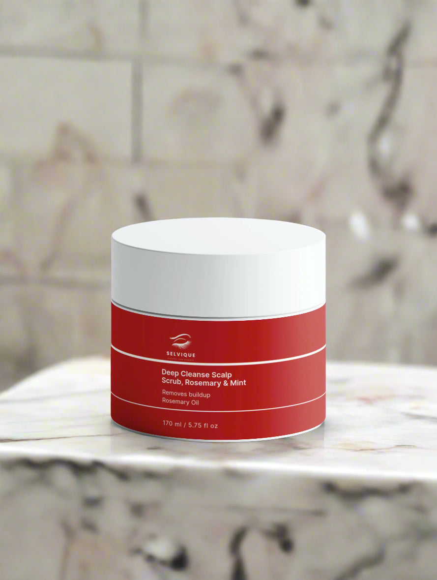 Deep Cleanse Scalp Scrub, Rosemary & Mint